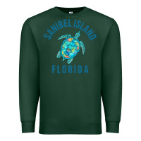 Sports Green sanibel island beach design  sea turtle illustration gift pullover hoo Premium Sweatshirt - trangStudio