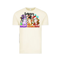 Vintage Arctic happy hallothanksmas unicorn Vintage Tee - CowGirlArtShop