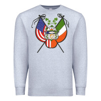 Heather Grey Ancient Order of Hibernians Premium Premium Sweatshirt - trangStudio
