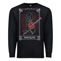 Black adventure time halloween marceline tarot card Premium Sweatshirt - trangStudio