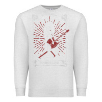 Oatmeal Heather adventure time halloween marceline tarot card Premium Sweatshirt - trangStudio