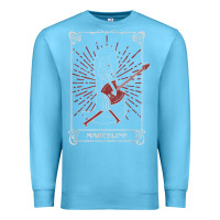 Ocean Blue adventure time halloween marceline tarot card Premium Sweatshirt - trangStudio