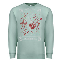 Seafoam adventure time halloween marceline tarot card Premium Sweatshirt - trangStudio