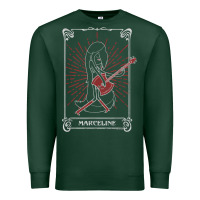 Sports Green adventure time halloween marceline tarot card Premium Sweatshirt - trangStudio
