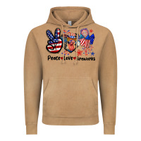 Vintage Camel Peace love fireworks 4th of july Vintage Hoodie - CowGirlArtShop