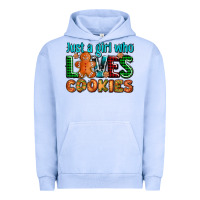 Pigment Grape Ice just a girl who loves cookies Urban Hoodie - AdoDesignShop