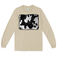 Mushroom Cowhide Long Sleeve Tee - CowCowDesign