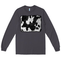 Smoke Cowhide Long Sleeve Tee - CowCowDesign