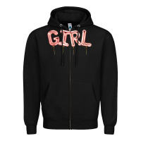 Black Girl balloon Zipper Hoodie - Artiststas