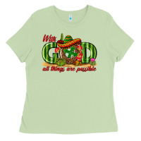 Matcha With God All Things Are Possible Mexico Ladies Tee - texasbilliewilder