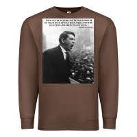 Chestnut Michael Collins - Give Us The Future- Irish- Ireland -1916 Premium Sweatshirt - trangStudio