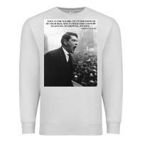 Dove Grey Michael Collins - Give Us The Future- Irish- Ireland -1916 Premium Sweatshirt - trangStudio