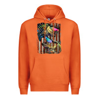 Carrot American Flag With Bass Fish Premium Hoodie - LillyAllenDesigns