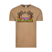 Vintage Coffee days till halloween Vintage Tee - CowGirlArtShop
