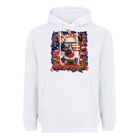 White amerıcan pig Heavyweight Hoodie - BarkalooDesign