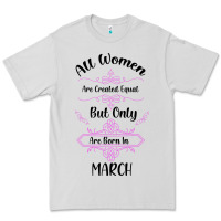 Dove Grey all women are created equal but only the smartest are born in march Premium Tee - Bettercallsaul