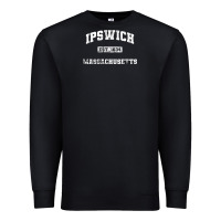 Black ipswich massachusetts ma vintage state athletic style Premium Sweatshirt - trangStudio