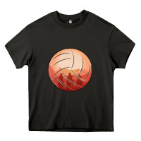 Asphalt Cowboy Sunset Volleyball Heavy Core Tee - Bettercallsaul