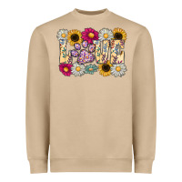 Mushroom love dog Heavyweight Sweatshirt - CowhideDigitalArt