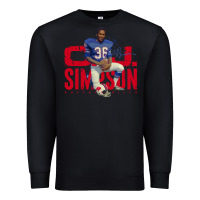 Black O.J. Simpson Premium Sweatshirt - trangStudio