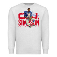 Oatmeal Heather O.J. Simpson Premium Sweatshirt - trangStudio