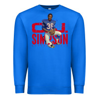 True Royal O.J. Simpson Premium Sweatshirt - trangStudio