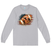 Moon Dust American Football Flag Players Long Sleeve Tee - CowCowDesign