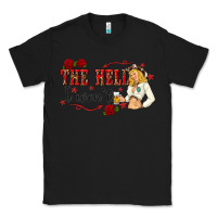 Black the hell i wont with sassy pinup cowgirl Classic Tee - texasbilliewilder