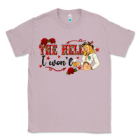 Lilac the hell i wont with sassy pinup cowgirl Classic Tee - texasbilliewilder