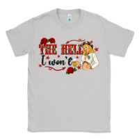Moon Dust the hell i wont with sassy pinup cowgirl Classic Tee - texasbilliewilder