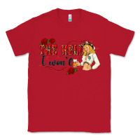 Red the hell i wont with sassy pinup cowgirl Classic Tee - texasbilliewilder