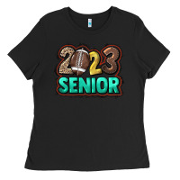 Black 2023 senior Football Ladies Tee - NancyCooperArtShop