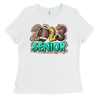 White 2023 senior Football Ladies Tee - NancyCooperArtShop