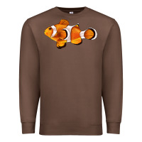 Chestnut clown fish side Premium Sweatshirt - BarkalooDesign