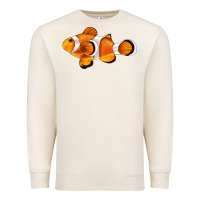 Sandshell clown fish side Premium Sweatshirt - BarkalooDesign