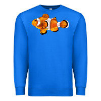 True Royal clown fish side Premium Sweatshirt - BarkalooDesign