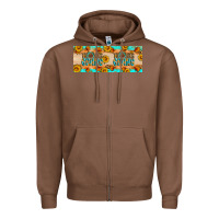 Chestnut Thanksgiving Zipper Hoodie - Artiststas