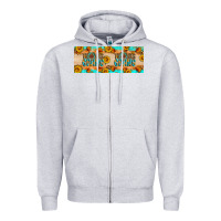 Heather Grey Thanksgiving Zipper Hoodie - Artiststas