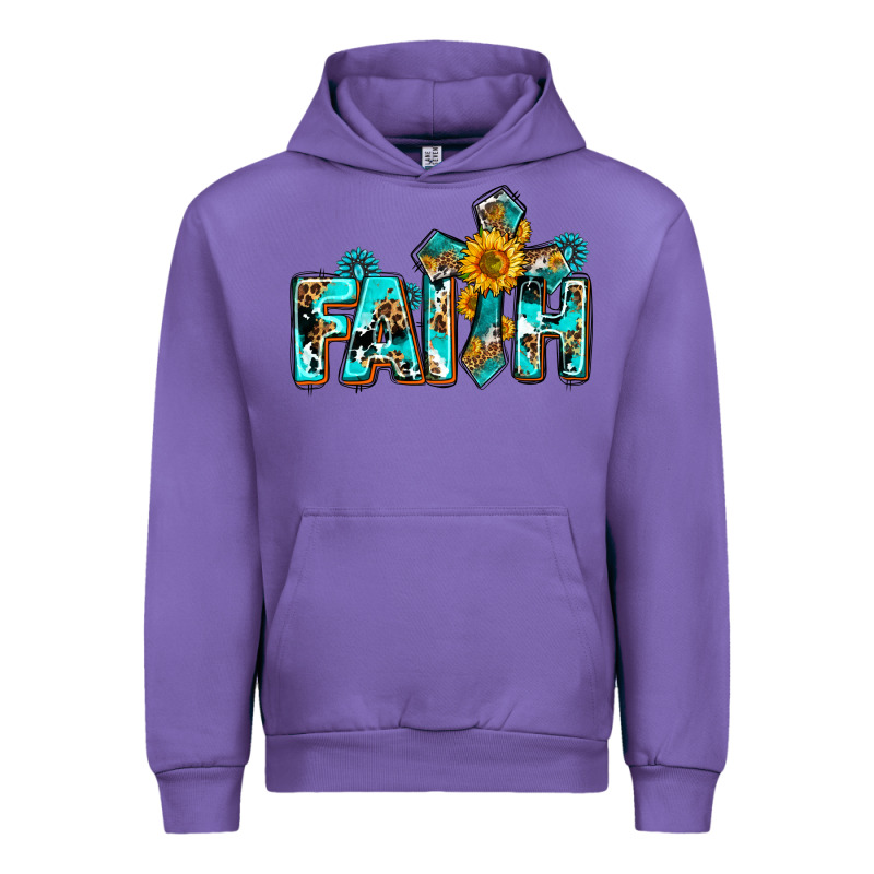 Faith With Cross Ado Urban Hoodie by AdoDesignShop | Teevron