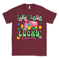 Burgundy take your lucky charms st patricks Classic Tee - Artiststas