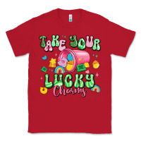 Red take your lucky charms st patricks Classic Tee - Artiststas