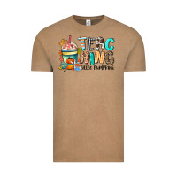 Vintage Coffee teaching little pumpkins Vintage Tee - CowGirlArtShop