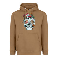 Toasted Coconut halloween skull collector mushrooms flowers and butterflies sweatshirt Heavyweight Hoodie - trangStudio