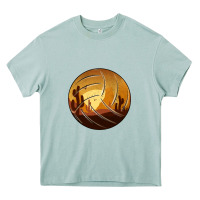Arona Desert Cactus Sunset Volleyball Heavy Core Tee - Bettercallsaul