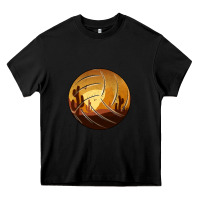 Black Desert Cactus Sunset Volleyball Heavy Core Tee - Bettercallsaul