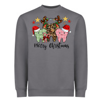 Storm merry christmas tooth Heavyweight Sweatshirt - CowhideDigitalArt