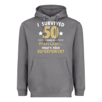Storm 50 years of marriage superpower 50th wedding anniversary Heavyweight Hoodie - trangStudio