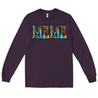 Plum Mama Turquoise Tooled Long Sleeve Tee - CowCowDesign