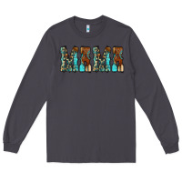 Smoke Mama Turquoise Tooled Long Sleeve Tee - CowCowDesign