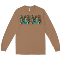 Toasted Coconut Mama Turquoise Tooled Long Sleeve Tee - CowCowDesign